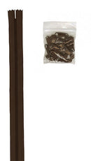 By Annie Zippers by the Yard - Sable