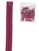 By Annie Zippers by the Yard - Wild Plum