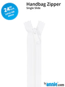 24 Inch Single Slide Nylon Coil Zipper