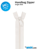 24 Inch Single Slide Nylon Coil Zipper