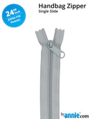 24 Inch Single Slide Nylon Coil Zipper