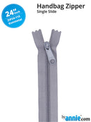 24 Inch Single Slide Nylon Coil Zipper