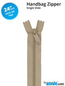 24 Inch Single Slide Nylon Coil Zipper