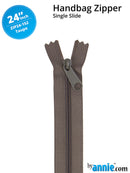 24 Inch Single Slide Nylon Coil Zipper