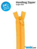 24 Inch Single Slide Nylon Coil Zipper