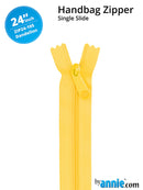 24 Inch Single Slide Nylon Coil Zipper