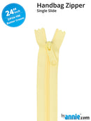 24 Inch Single Slide Nylon Coil Zipper