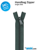 24 Inch Single Slide Nylon Coil Zipper