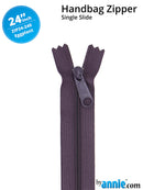 24 Inch Single Slide Nylon Coil Zipper