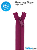 24 Inch Single Slide Nylon Coil Zipper