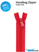 24 Inch Single Slide Nylon Coil Zipper