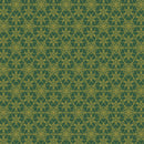 A Festive Medley 13183M-44 Golden Medallion Green by Jackie Robinson for Benartex