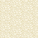 A Festive Medley 2657M-70 Golden Leaf Scroll Natural Gold by Jackie Robinson for Benartex