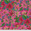 Amaryllis PWPJ104.RED by Philip Jacobs for Free Spirit