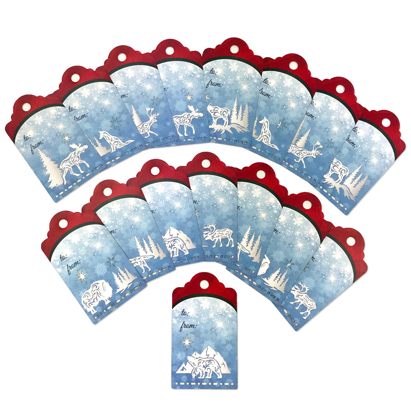 Arctic Holiday Gift Tags by Marie Noah for Northern Threads