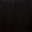 Banded Stretch Elastic - Black