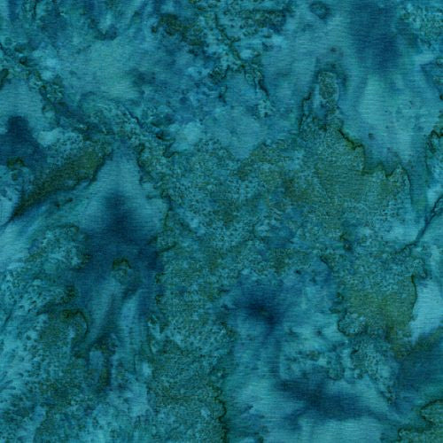 Batik Foundation Basics TEAL by Island Batik