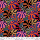 Beach Balls PWGP037.MAROON by Kaffe Fassett for Free Spirit