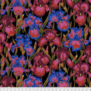 Bearded Iris PWPJ105.DARK by Philip Jacobs for Free Spirit