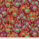 Bearded Iris PWPJ105.RED by Philip Jacobs for Free Spirit