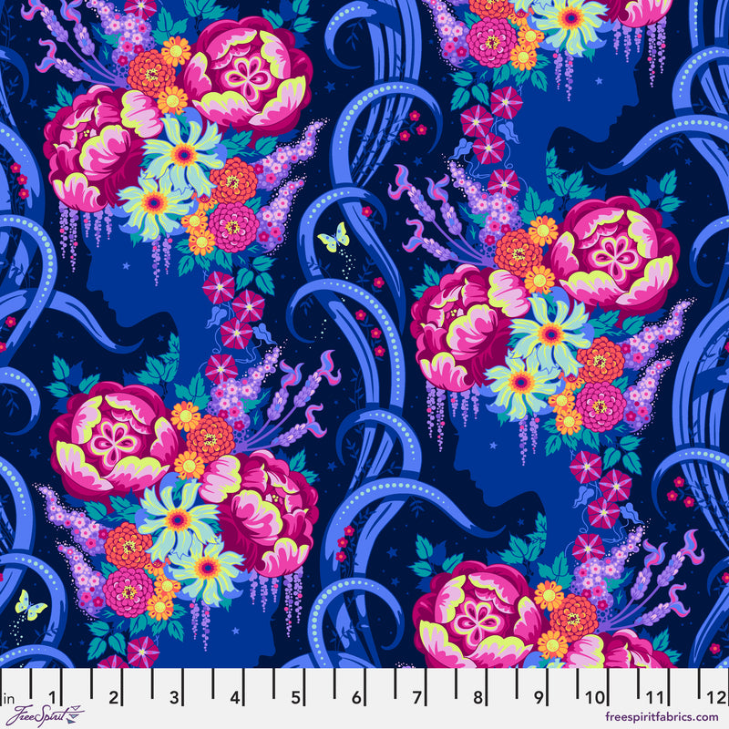 Belle Epoque PWST002.XMIDNIGHT Belle Epoque by Stacy Peterson for Free Spirit
