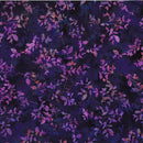 Berry Delicious Batik T2390-34 Eggplant by Hoffman Fabrics