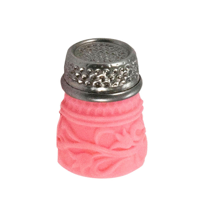 Slip Stop Silicon Thimble with Metal Top - Small