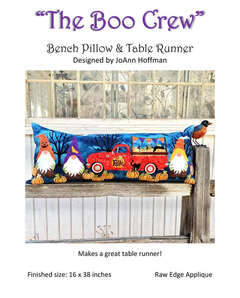 Boo Crew Bench Pillow or Table Runner