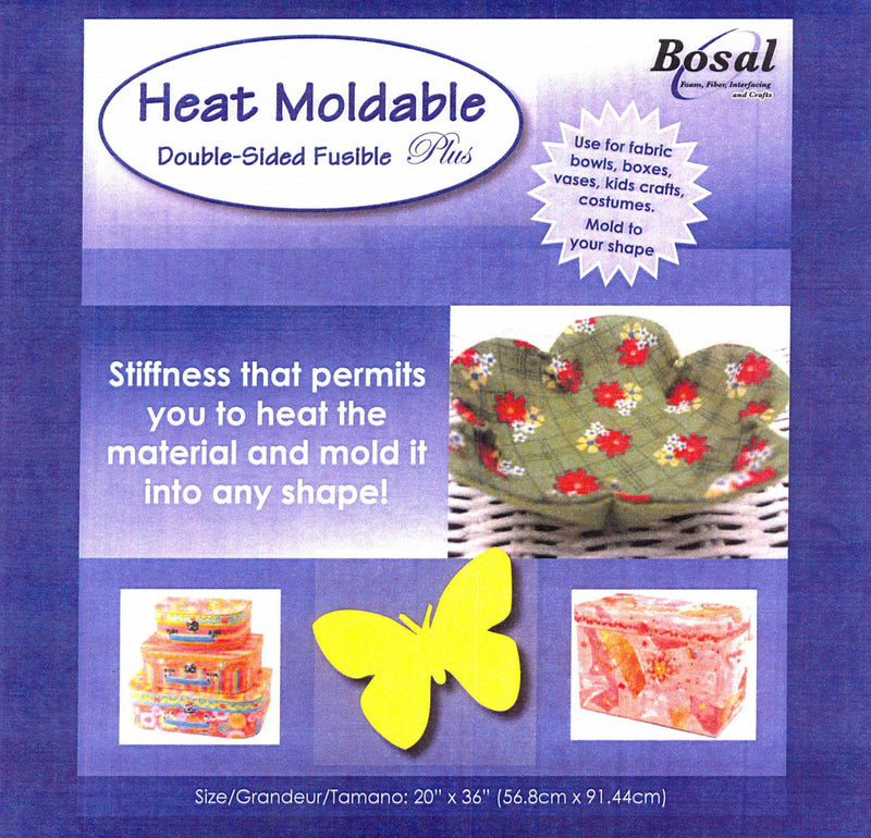 Heat-Moldable Double-Sided Fusible Plus Stabilizer 20 Inch X 36 Inch