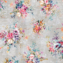 Bouquet RJ2205-CO1D Boutique Blooms Concrete Digiprint RJR Fabrics