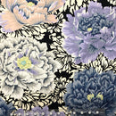 Brocade Peony PWPJ062.GREYX by Philip Jacobs for Free Spirit