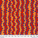 Bubble Stripe PWBM082.RED by Brandon Mably for Free Spirit