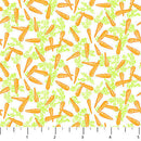 Bunnies for Baby 10215-10 Bunny Buffet White by Patrick Lose for Patrick Lose Fabrics