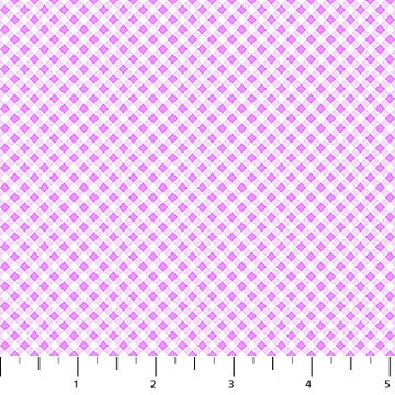 Bunnies for Baby 10217-81 Little Gingham Hyacinth by Patrick Lose for Patrick Lose Fabrics
