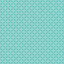 Busy Bunny 10136-61 Hearts Damask Turquoise by Patrick Lose Fabrics
