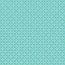 Busy Bunny 10136-61 Hearts Damask Turquoise by Patrick Lose Fabrics