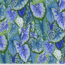 Caladiums PWPJ108.BLUE Philip Jacobs Kaffe Fassett Collective Free Spirit