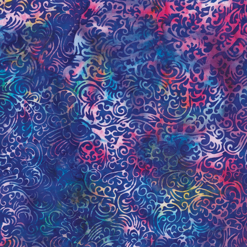 Candy Shoppe Batik S2356-212 Berry by Hoffman Fabrics