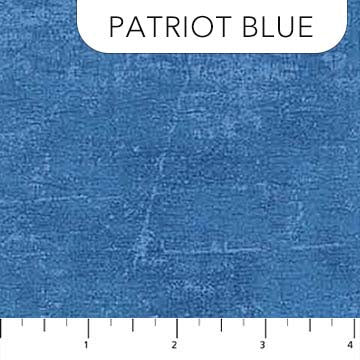 Canvas 9030-440 Patriot Blue by Deborah Edwards for Northcott