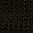 Charm Holiday 9606M-12 Holiday Scroll Black by By Charming Prints for Benartex