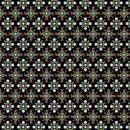 Chick-A-Doodle-Doo CD21701 Cafe Curtains Black Sheri McCulley for Poppie Cotton