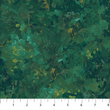 Chroma Flannel F9060-76 Spruce by Deborah Edwards for Northcott