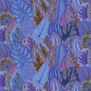 Coleus PWPJ030.BLUE by Philip Jacobs for Free Spirit