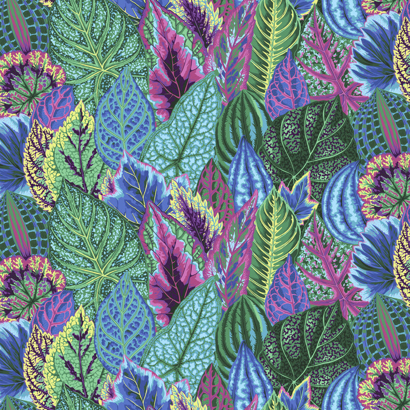 Coleus PWPJ030.TURQUOISE by Philip Jacobs for Free Spirit