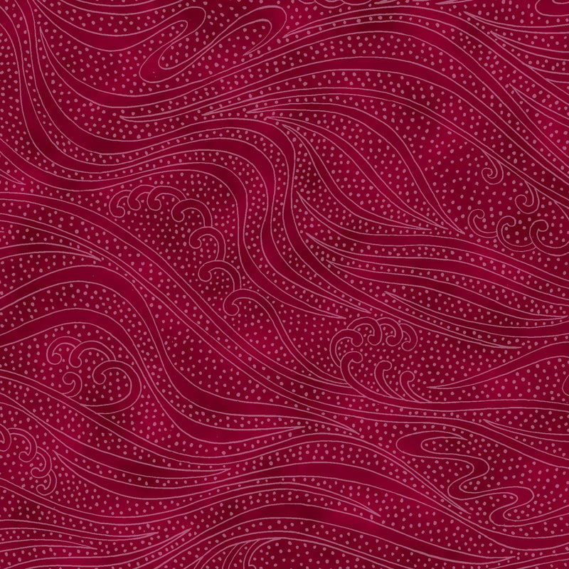 Color Movement 1MV-8 Garnet by Kona Bay for In The Beginning Fabrics