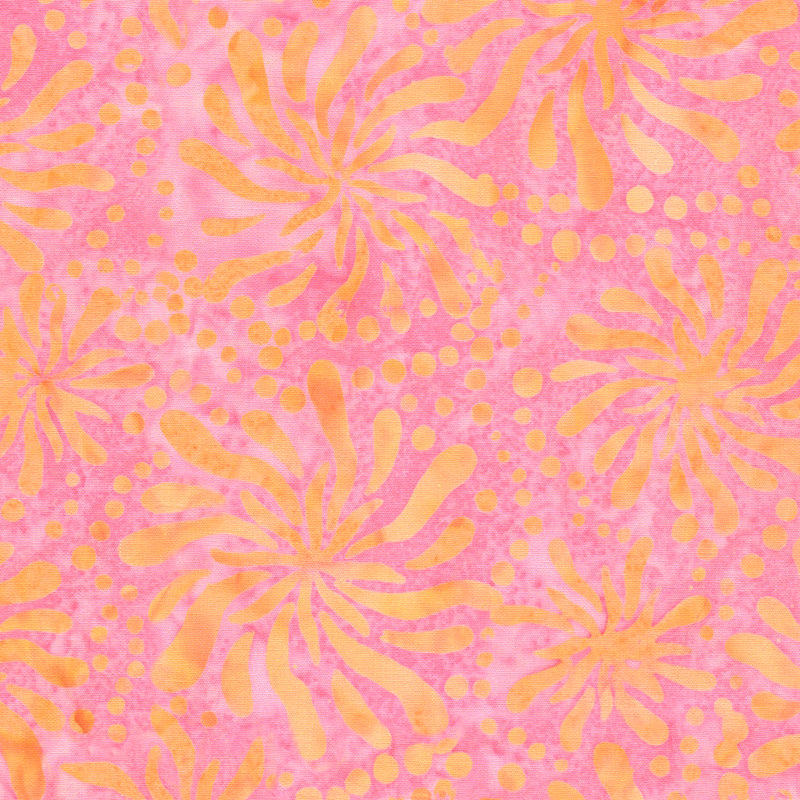 Color Therapy Batik MASB54-PO Chrysanthemum by Maywood Studio