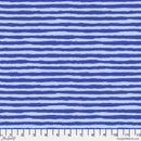 Comb Stripe PWBM084.BLUE by Brandon Mably for Free Spirit