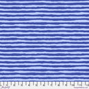 Comb Stripe PWBM084.BLUE by Brandon Mably for Free Spirit