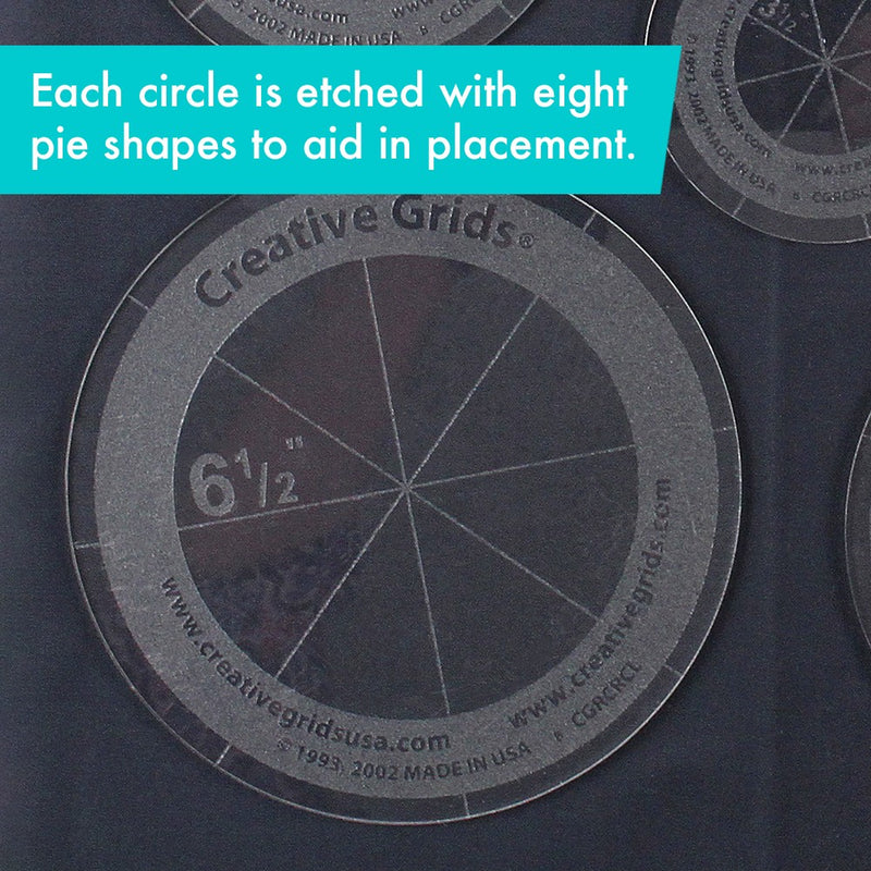 Creative Grids Rotary Cutting Circles
