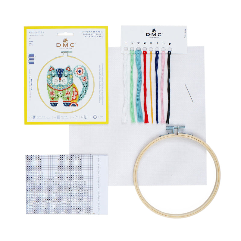 Cross Stitch Kit - Cat